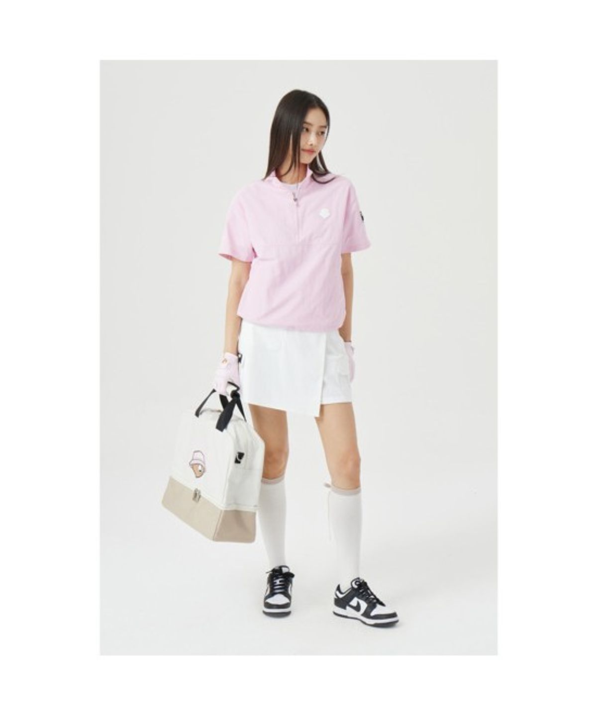 골든베어(GOLDEN BEAR) (W) Pocket Wrap Shorts G5PAM26311WHX