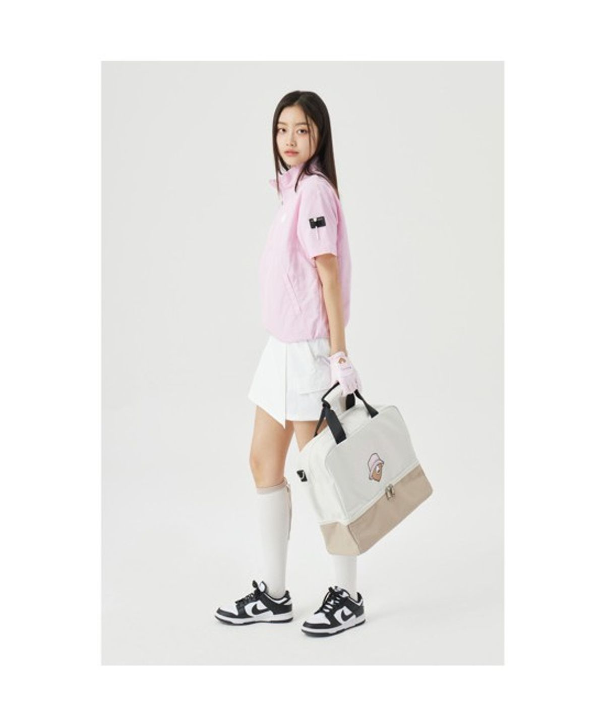골든베어(GOLDEN BEAR) (W) Pocket Wrap Shorts G5PAM26311WHX
