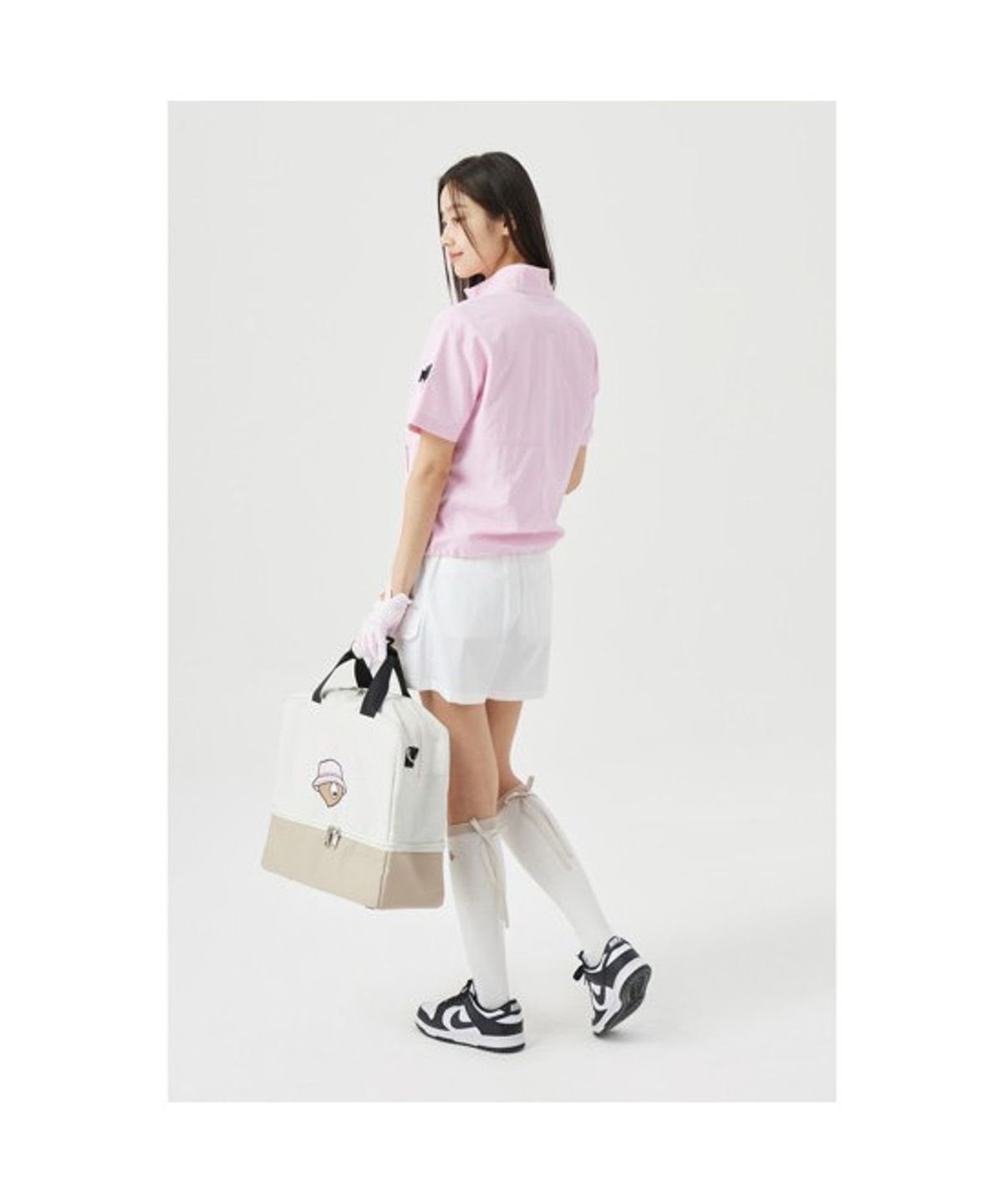 골든베어(GOLDEN BEAR) (W) Pocket Wrap Shorts G5PAM26311WHX