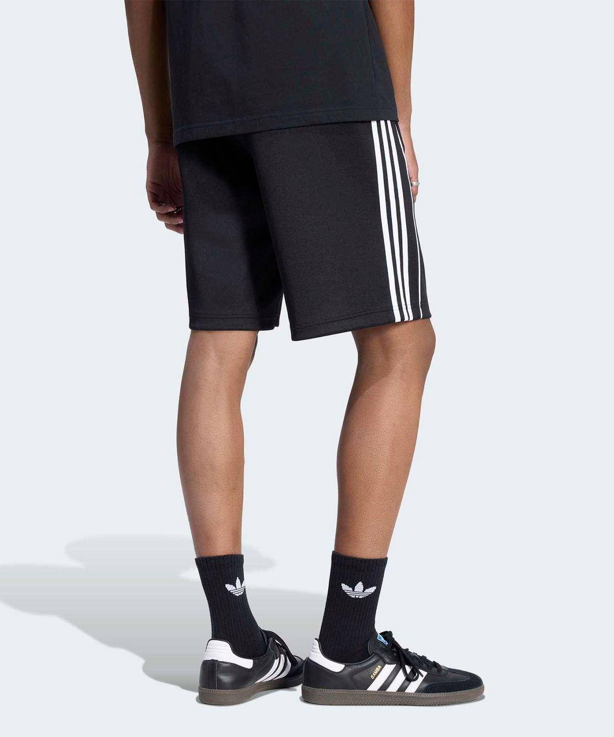 아디다스(ADIDAS) 슈퍼스타 숏 팬츠 - 블랙:화이트 / KW3551