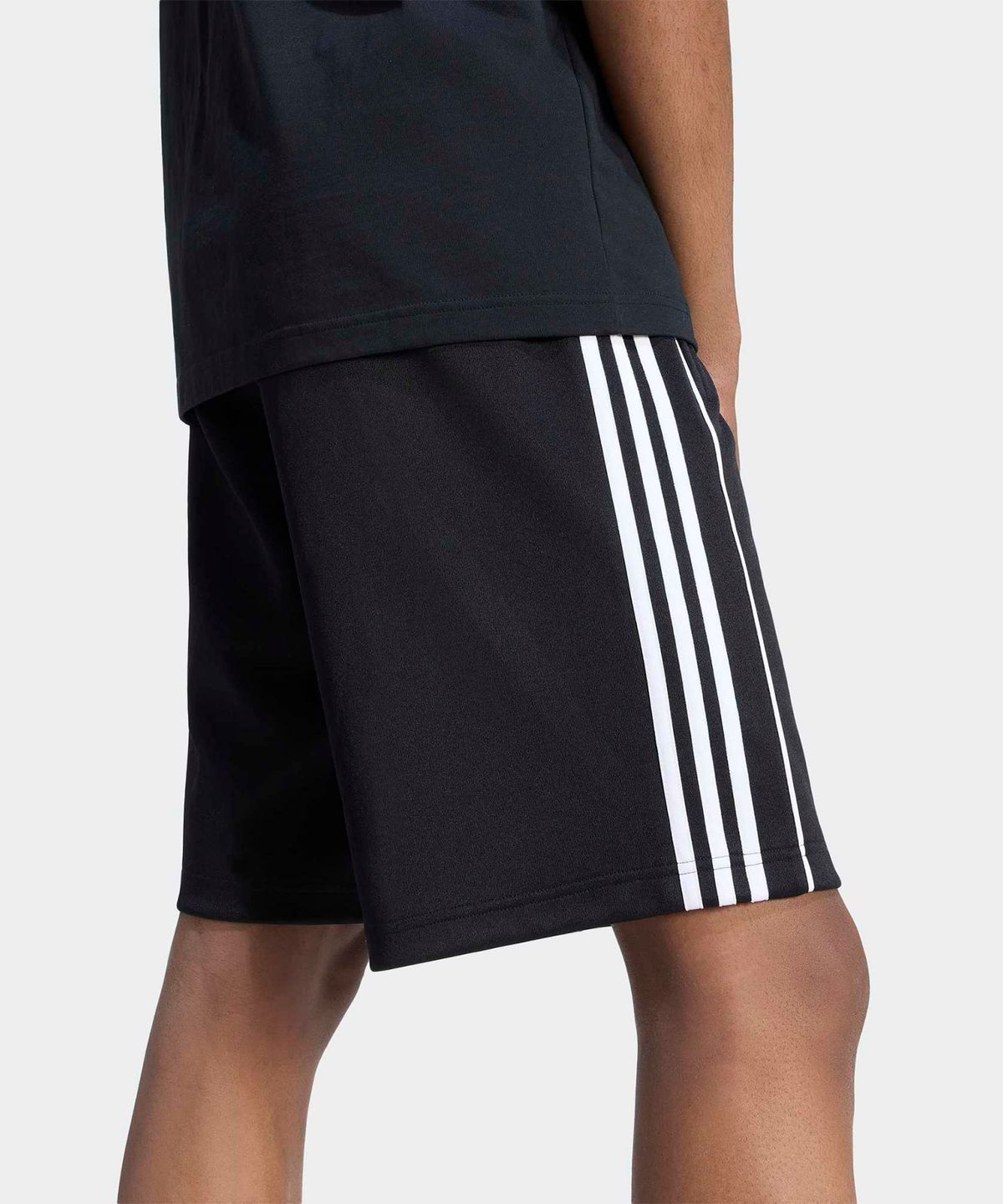 아디다스(ADIDAS) 슈퍼스타 숏 팬츠 - 블랙:화이트 / KW3551