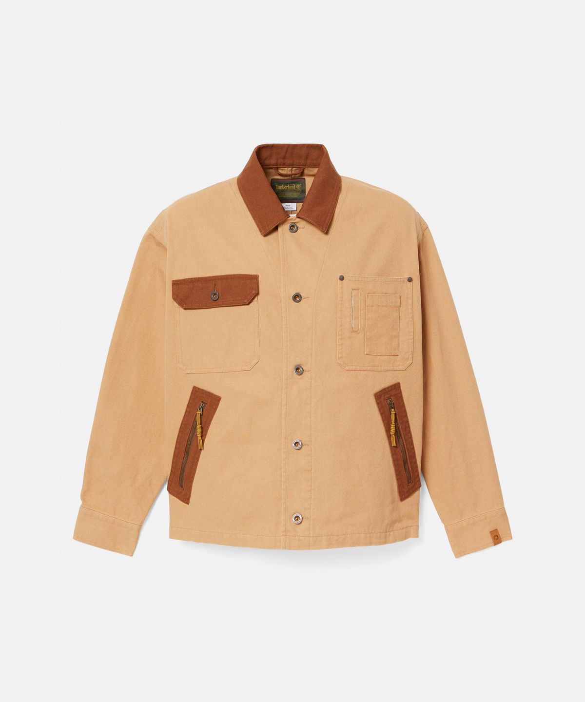 팀버랜드(TIMBERLAND) [Tokyo Design Collective] 코튼 초어 재킷 - 라이트 위트 부츠 / 0YH3C-EH3