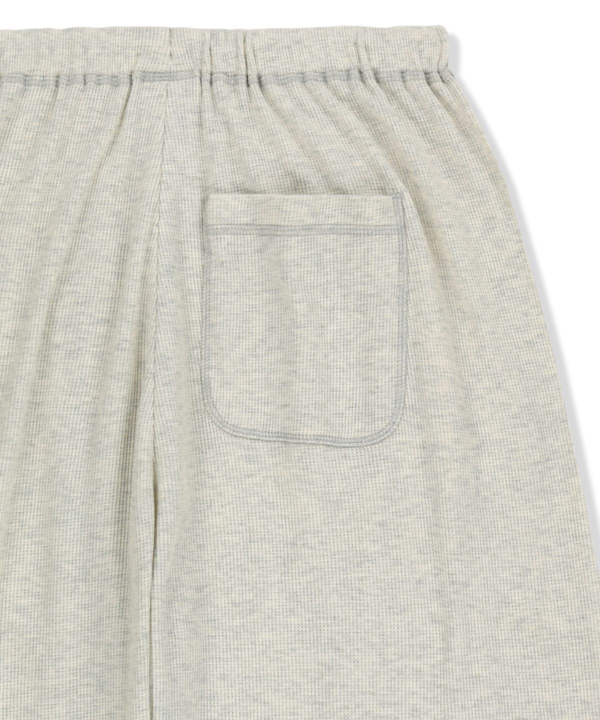 마뗑킴(MATIN KIM) SKETCH GRAFFITI WAFFLE PANTS IN LIGHT BEIGE