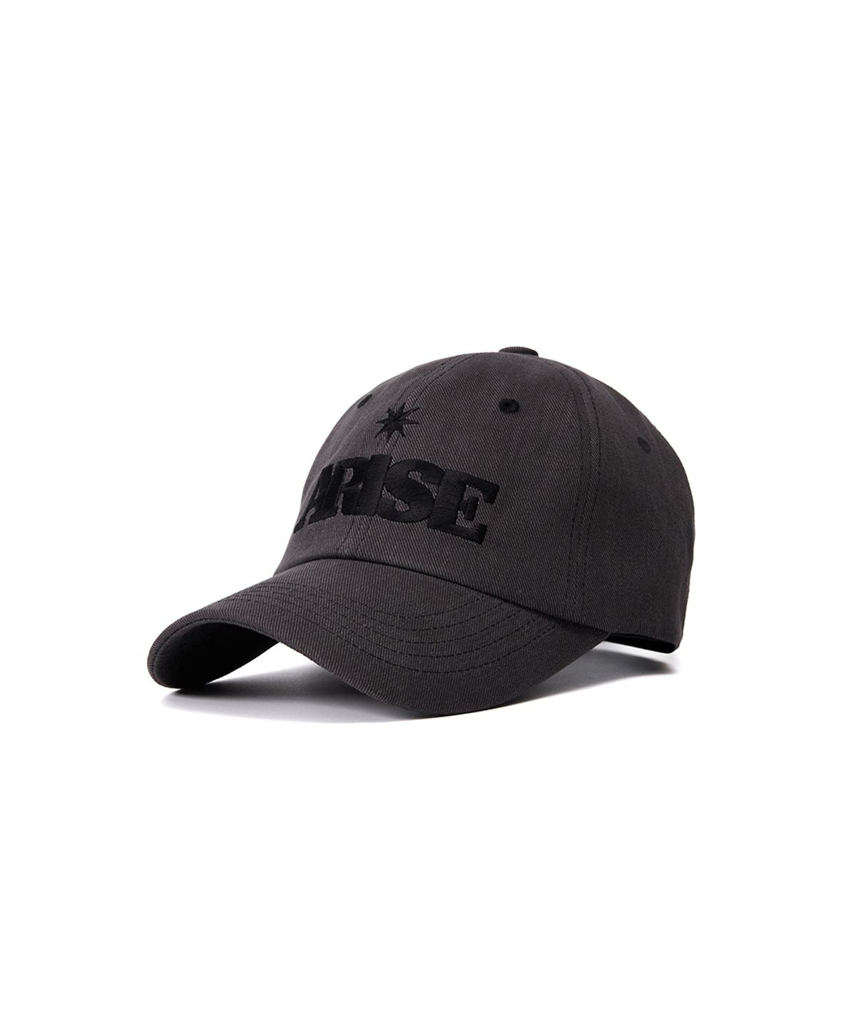 아르씨(ARCY) STAR Washed ball cap [Black]