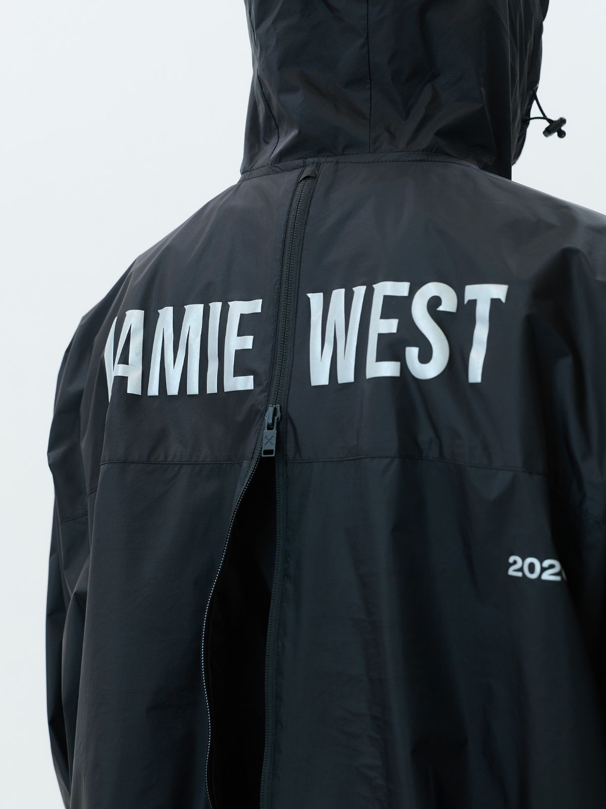 제이미웨스트(JAMIE WEST) 택티컬 패커블 레인자켓 (블랙)