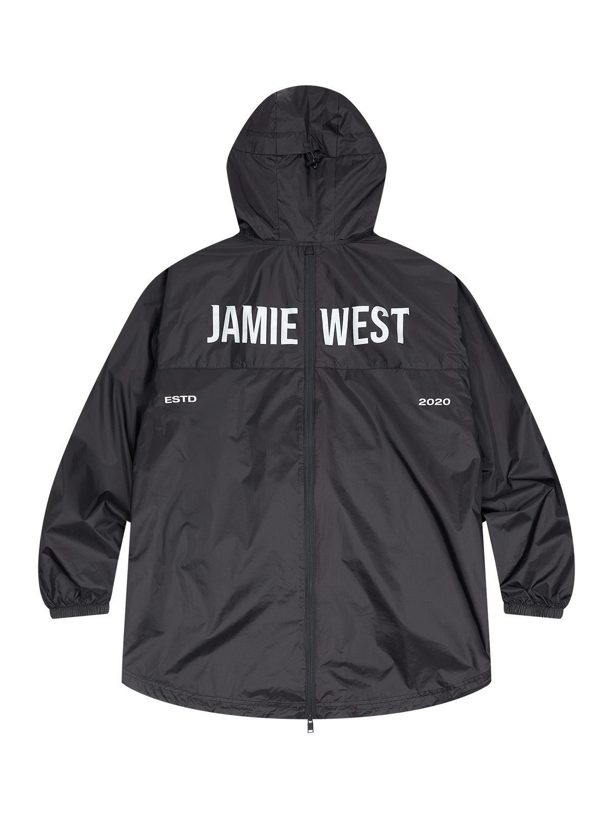 제이미웨스트(JAMIE WEST) 택티컬 패커블 레인자켓 (블랙)