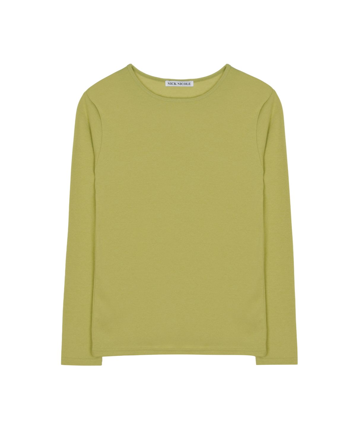 닉앤니콜(NICK&NICOLE) [ESSENTIAL] ESSENTIAL ROUND TOP_OLIVE