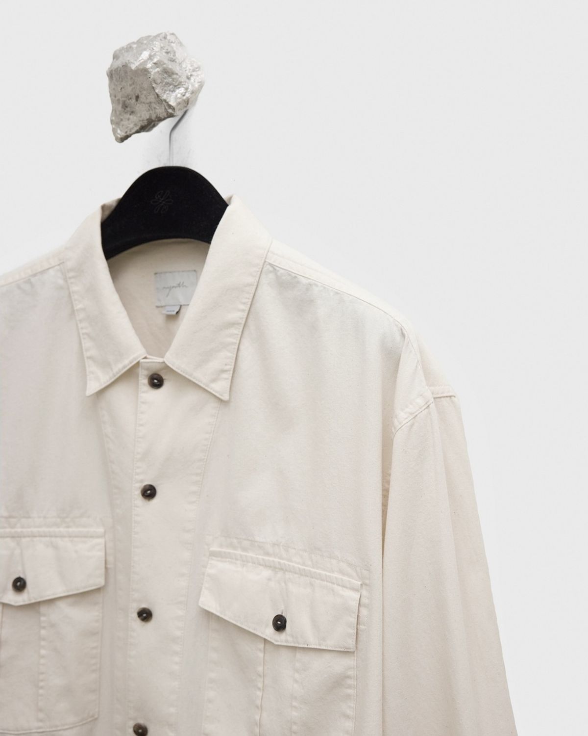 유스(YOUTH) Chambray Work Shirt - Ecru