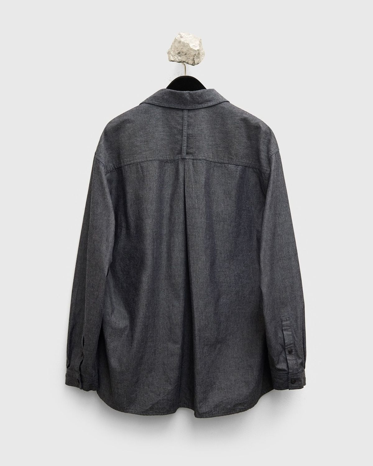 유스(YOUTH) Chambray Work Shirt - Washed Black