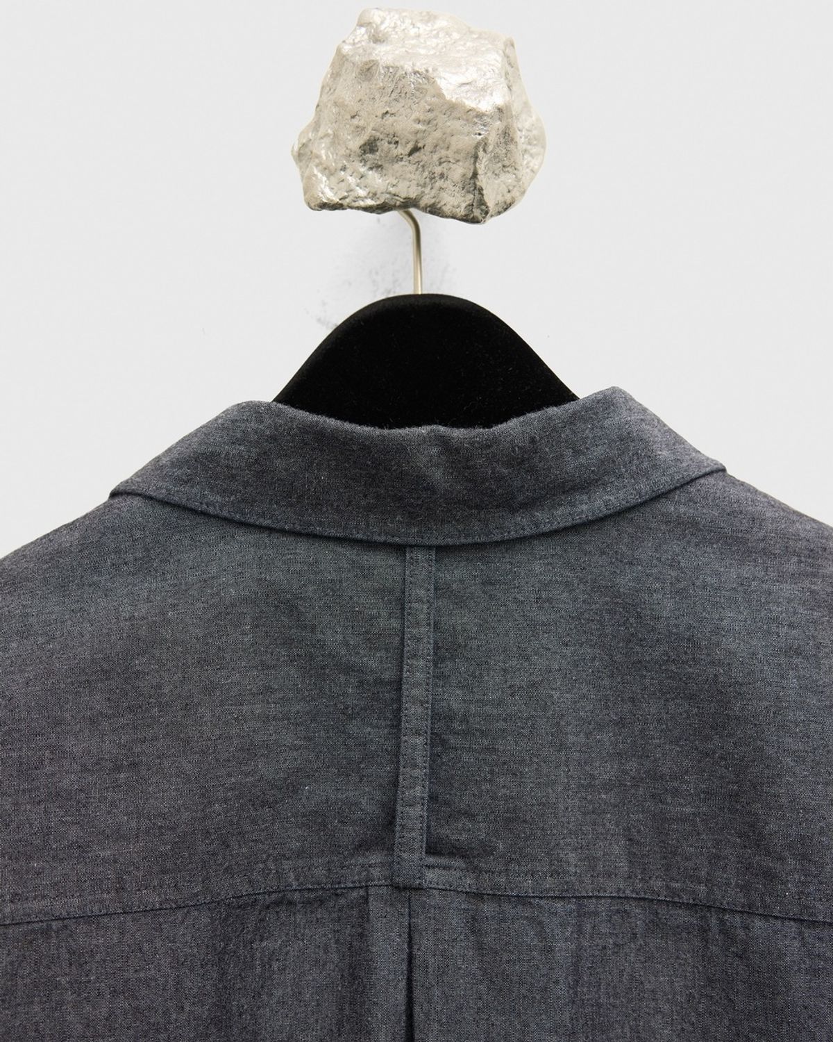 유스(YOUTH) Chambray Work Shirt - Washed Black