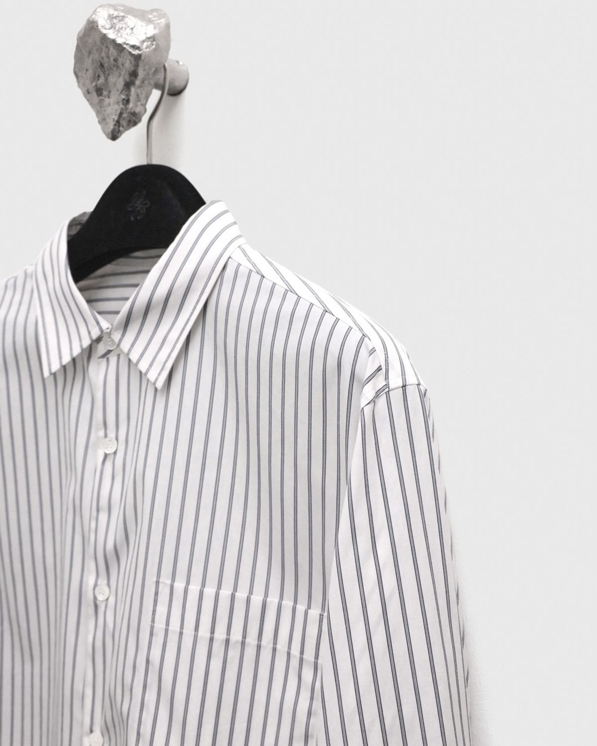 유스(YOUTH) Standard Shirt - Ivory Stripe