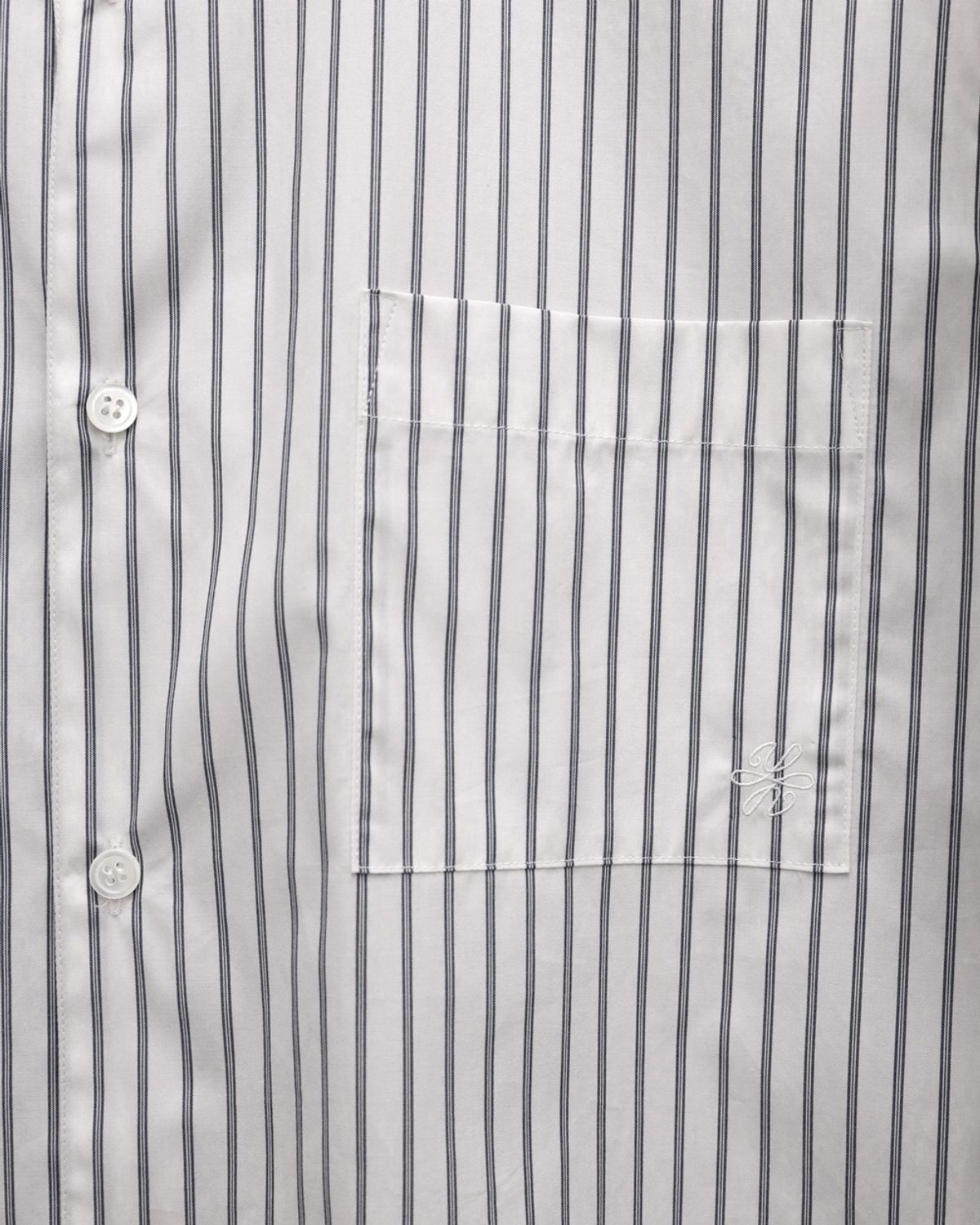유스(YOUTH) Standard Shirt - Ivory Stripe