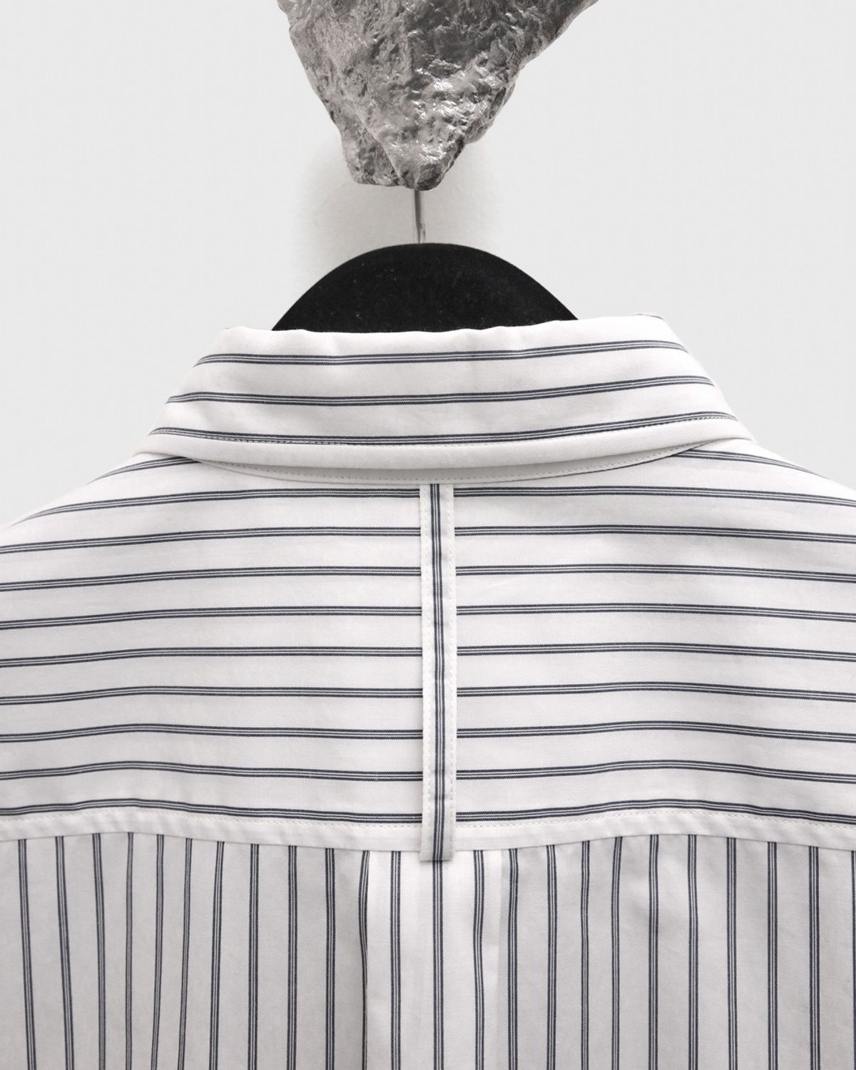 유스(YOUTH) Standard Shirt - Ivory Stripe
