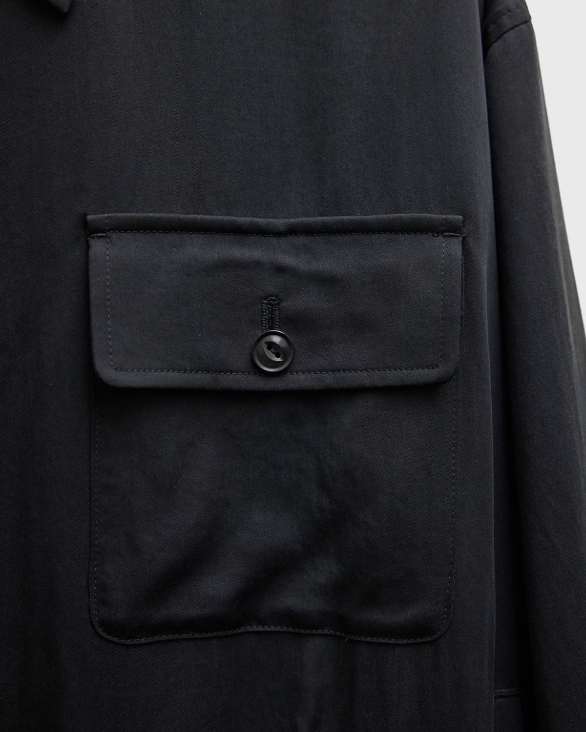 유스(YOUTH) Soft Drapery Jacket - Black