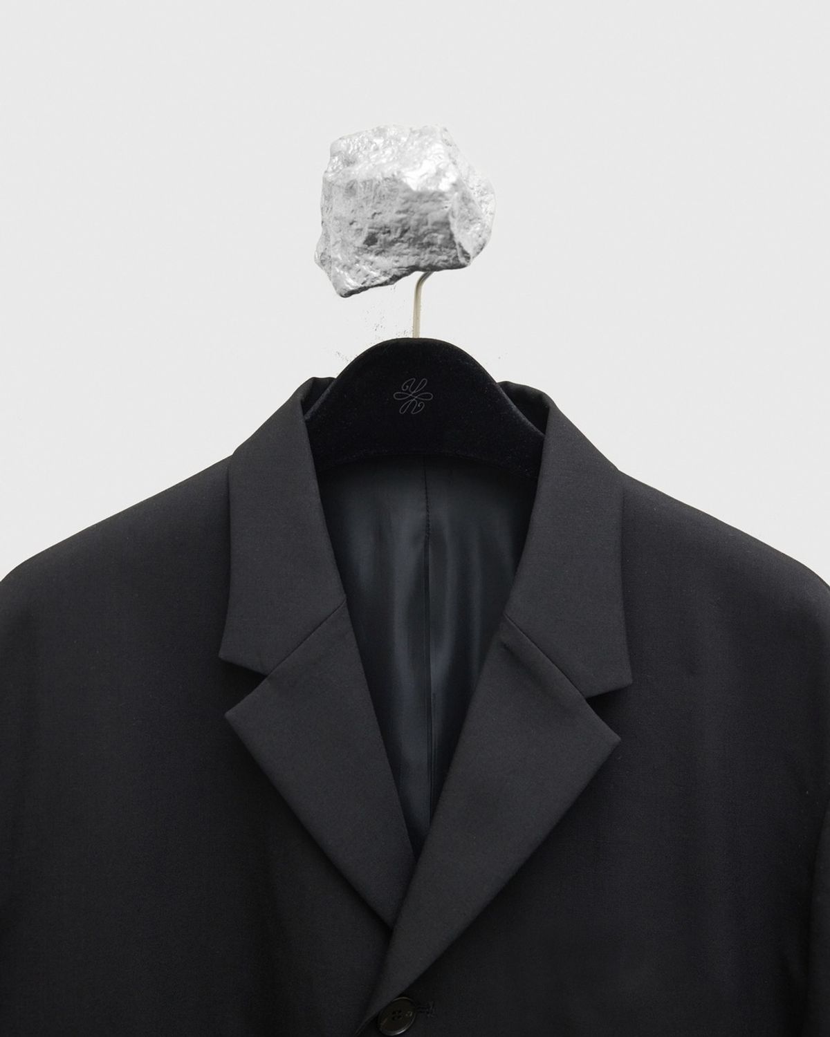 유스(YOUTH) Fine Wool Single Jacket - Black