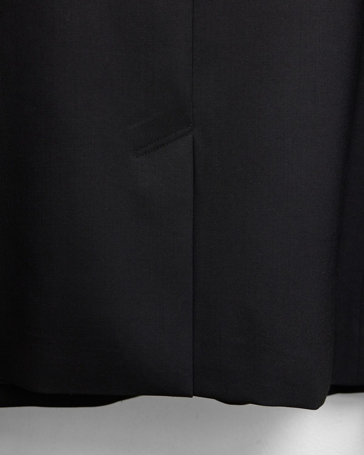 유스(YOUTH) Fine Wool Single Jacket - Black