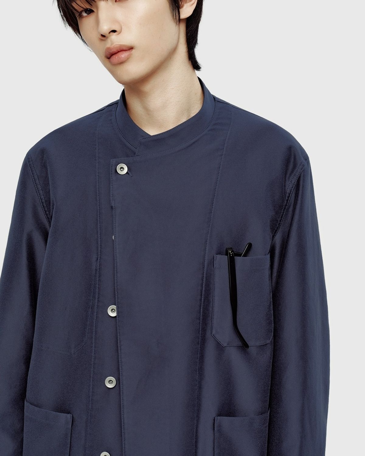 유스(YOUTH) Moleskin French Work Jacket - Washed Blue