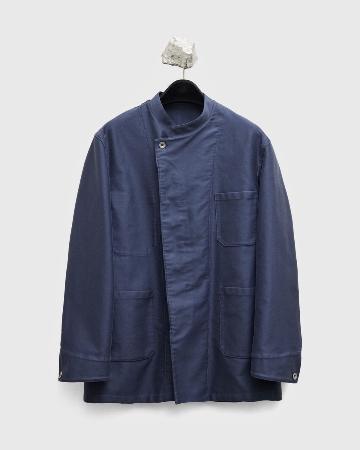 유스(YOUTH) Moleskin French Work Jacket - Washed Blue