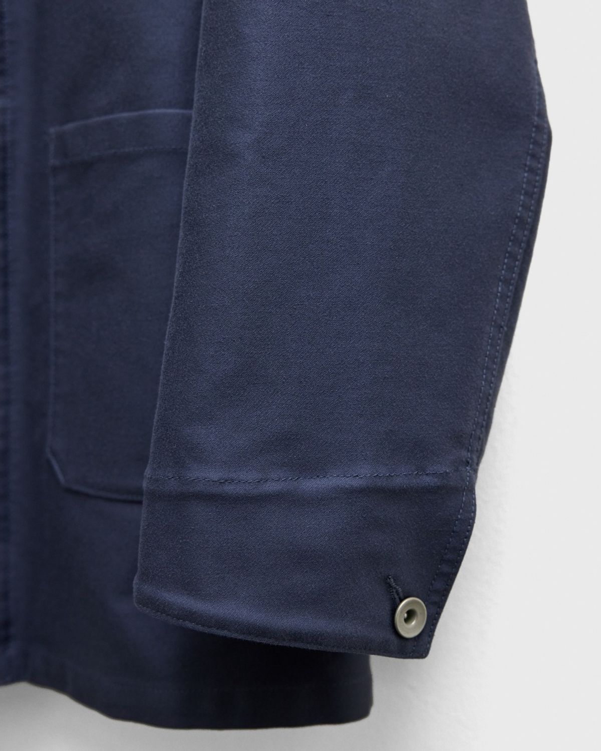 유스(YOUTH) Moleskin French Work Jacket - Washed Blue