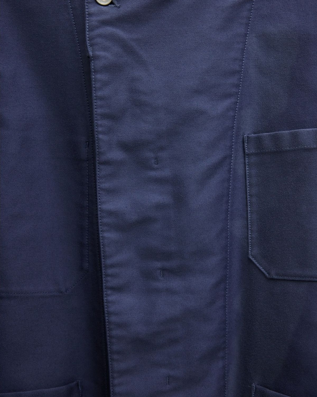 유스(YOUTH) Moleskin French Work Jacket - Washed Blue