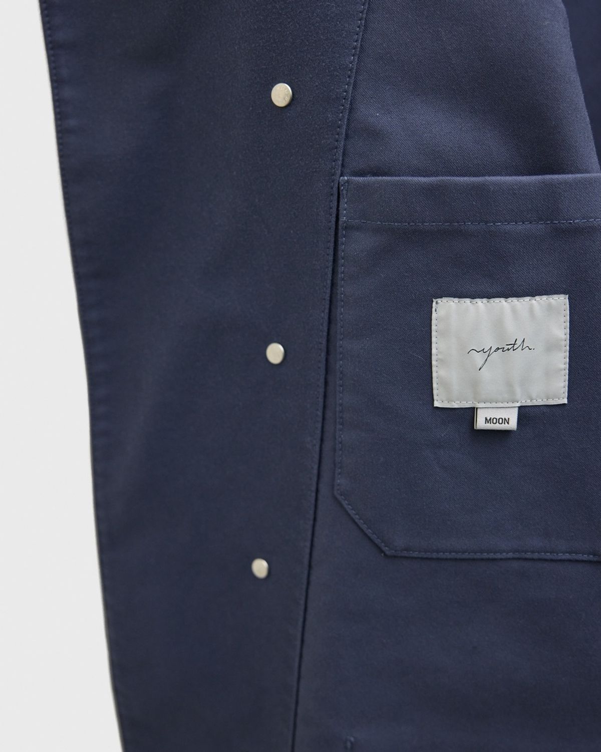 유스(YOUTH) Moleskin French Work Jacket - Washed Blue