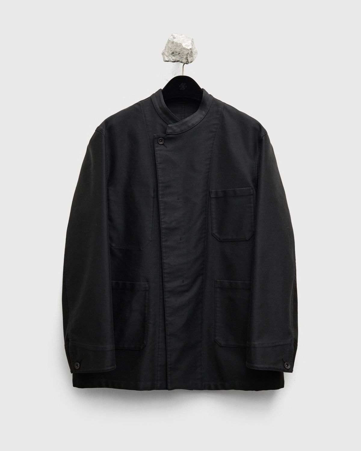 유스(YOUTH) Moleskin French Work Jacket - Black