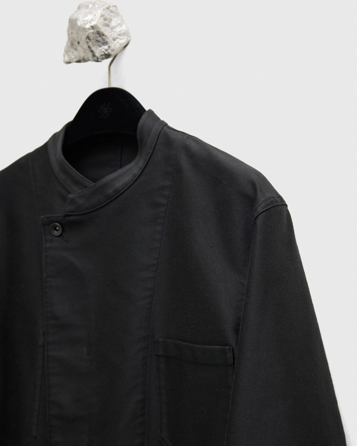 유스(YOUTH) Moleskin French Work Jacket - Black