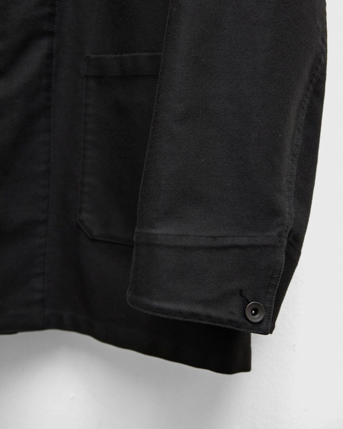 유스(YOUTH) Moleskin French Work Jacket - Black