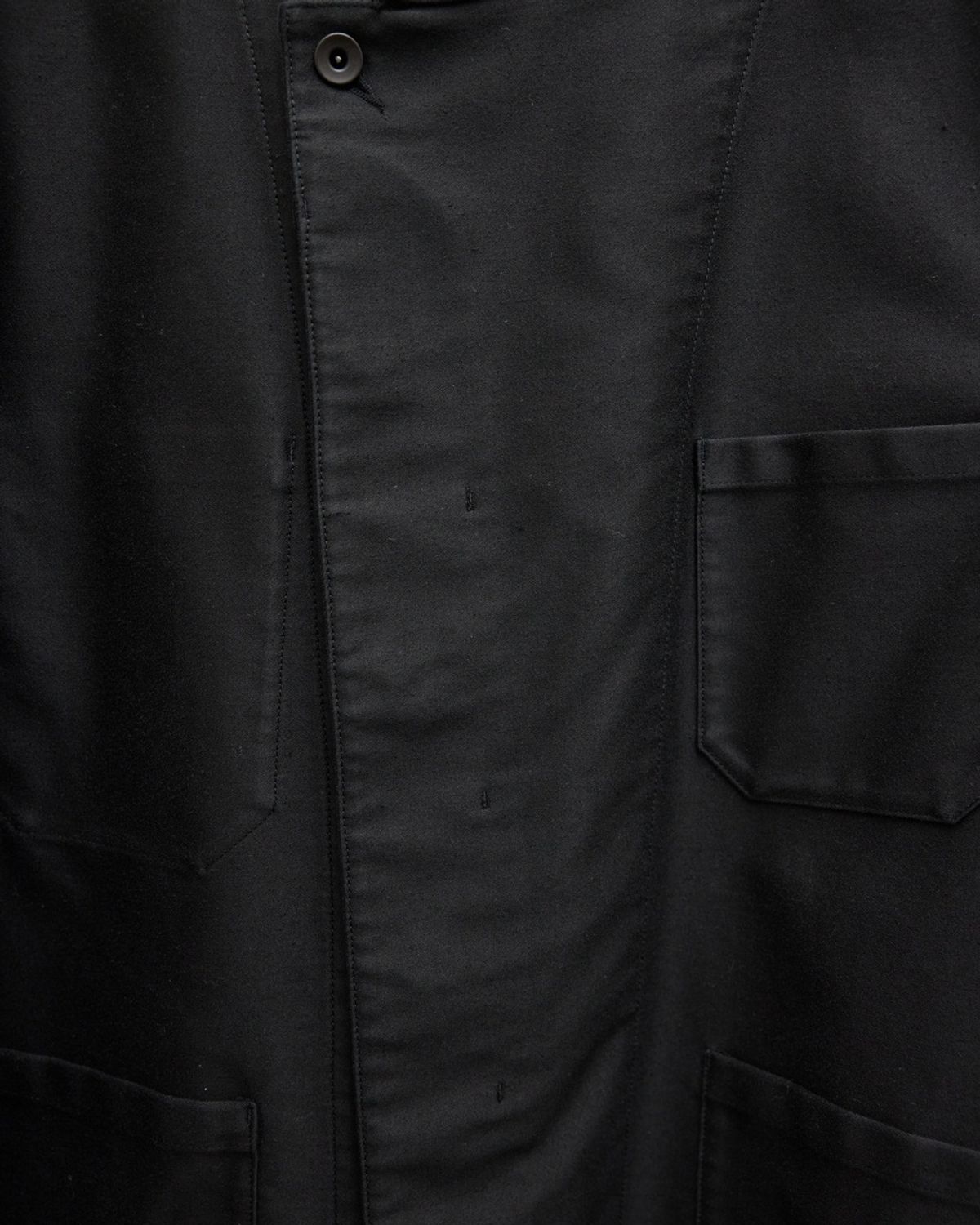 유스(YOUTH) Moleskin French Work Jacket - Black