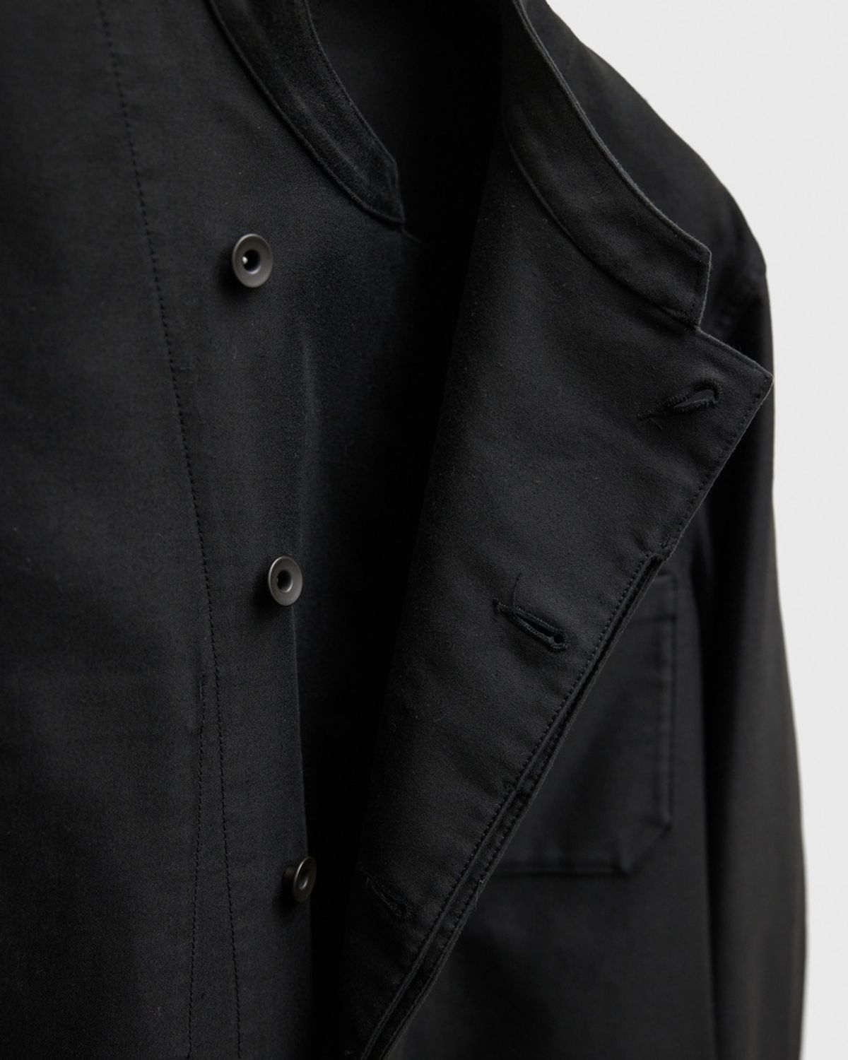 유스(YOUTH) Moleskin French Work Jacket - Black