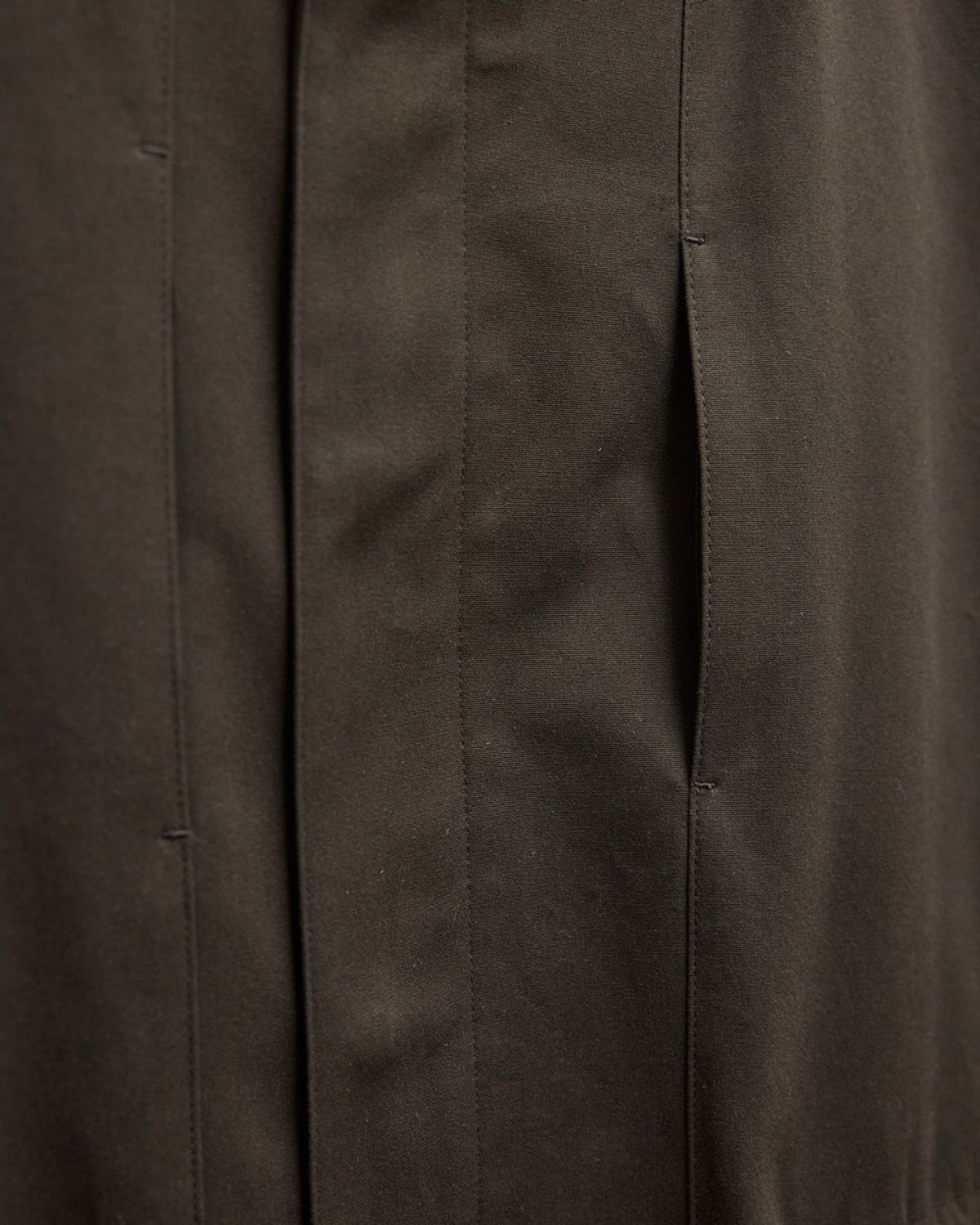 유스(YOUTH) Double Rip Utility Parka - Dark Brown
