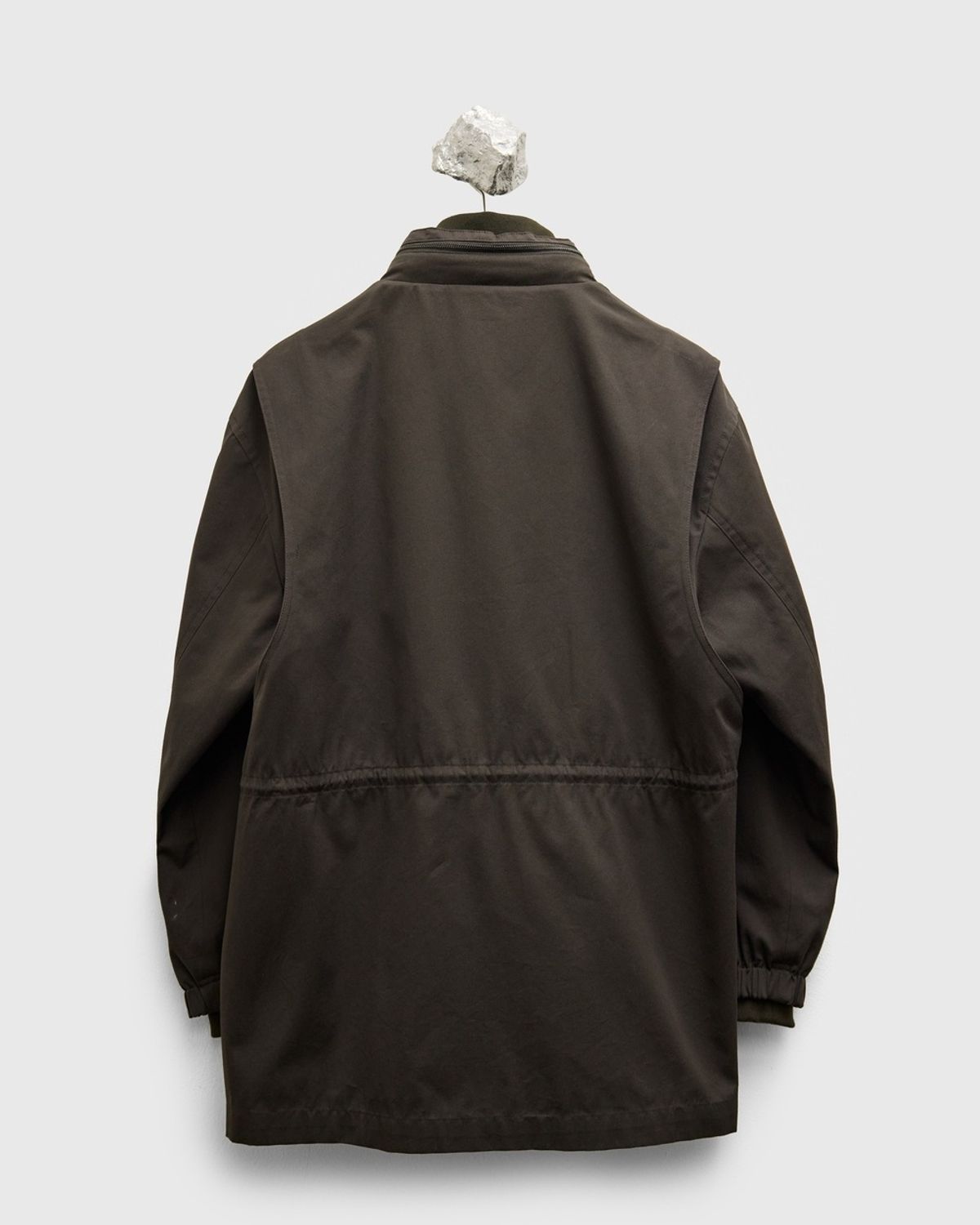 유스(YOUTH) Double Rip Utility Parka - Dark Brown