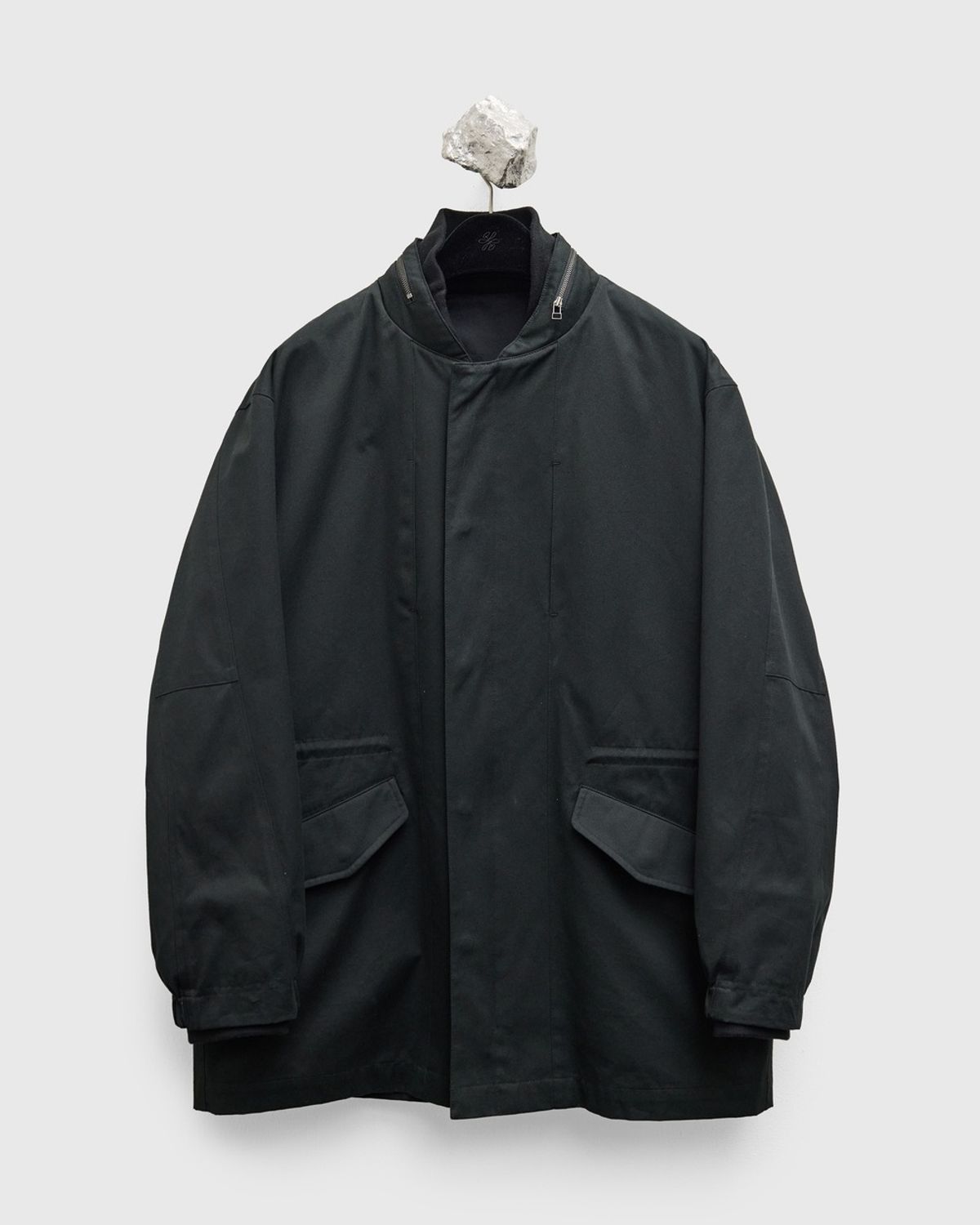 유스(YOUTH) Double Rip Utility Parka - Black