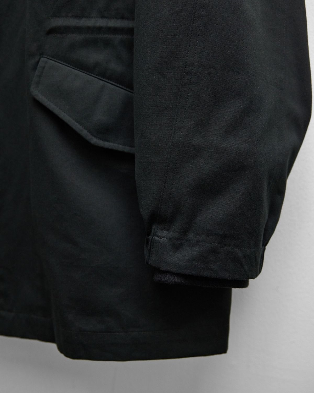 유스(YOUTH) Double Rip Utility Parka - Black
