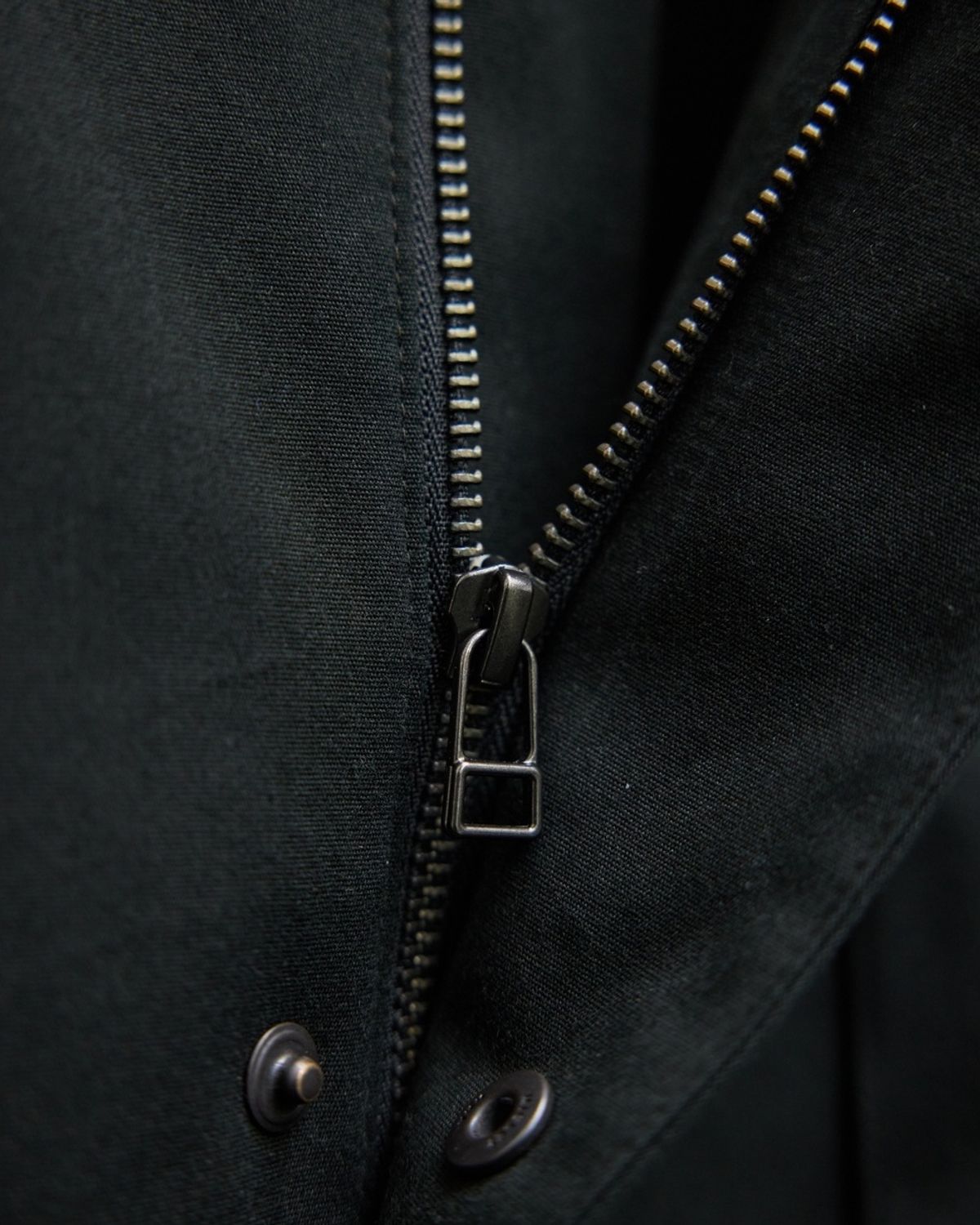 유스(YOUTH) Double Rip Utility Parka - Black