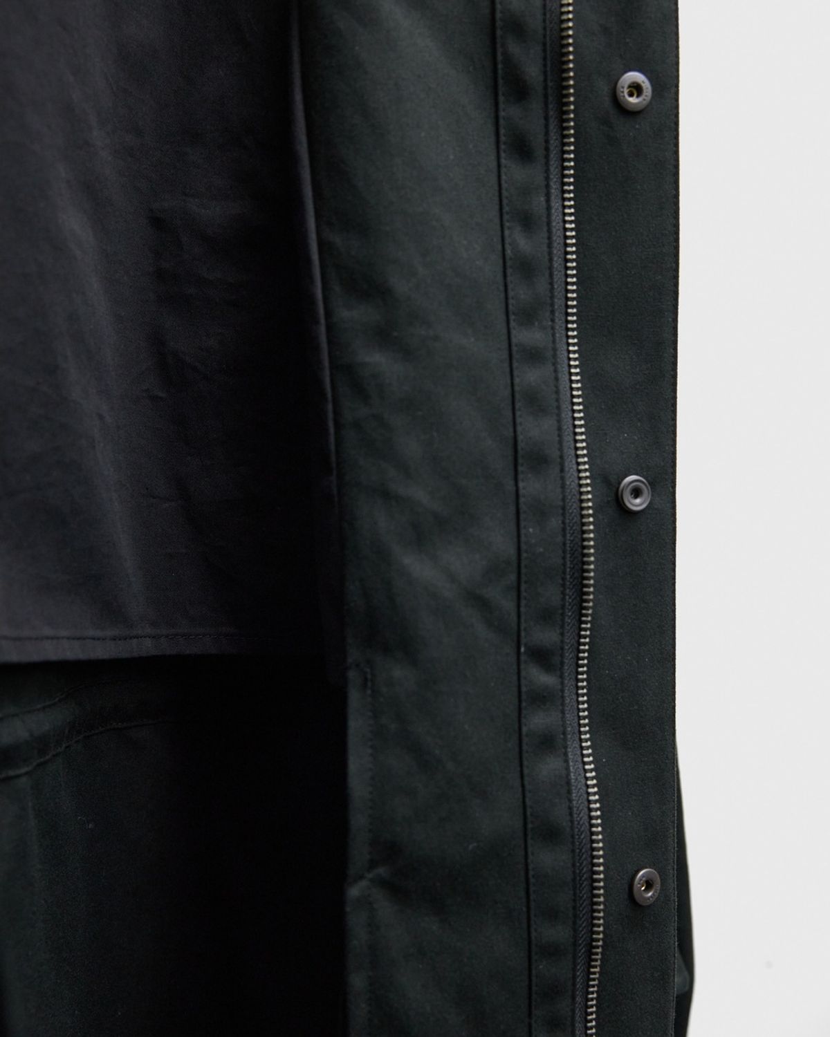 유스(YOUTH) Double Rip Utility Parka - Black
