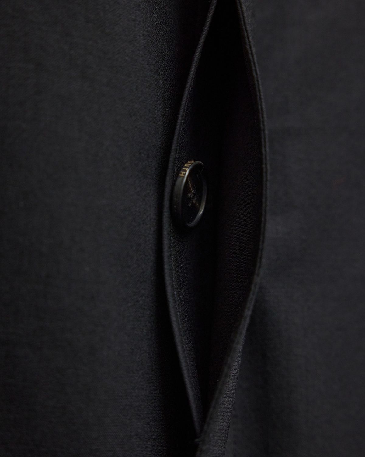 유스(YOUTH) Fine Wool Maxi Coat - Black