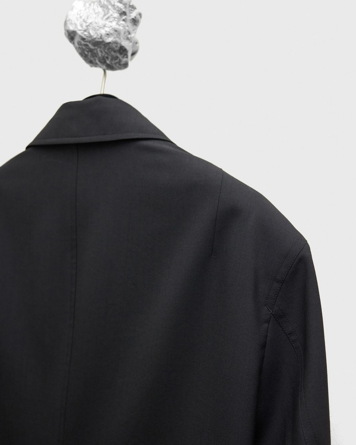 유스(YOUTH) Fine Wool Maxi Coat - Black