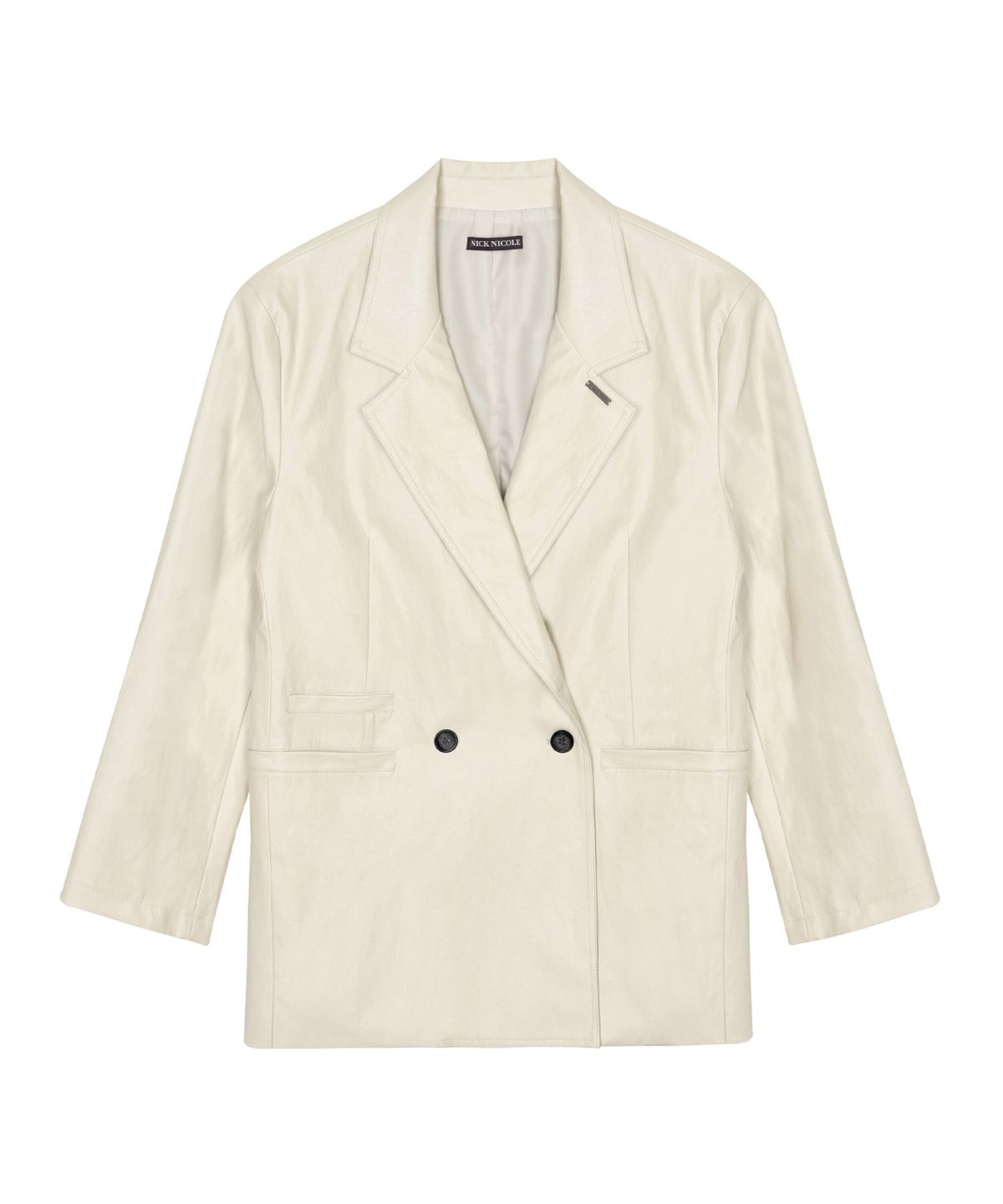 닉앤니콜(NICK&NICOLE) DOUBLE TAILORED JACKET_CREAM
