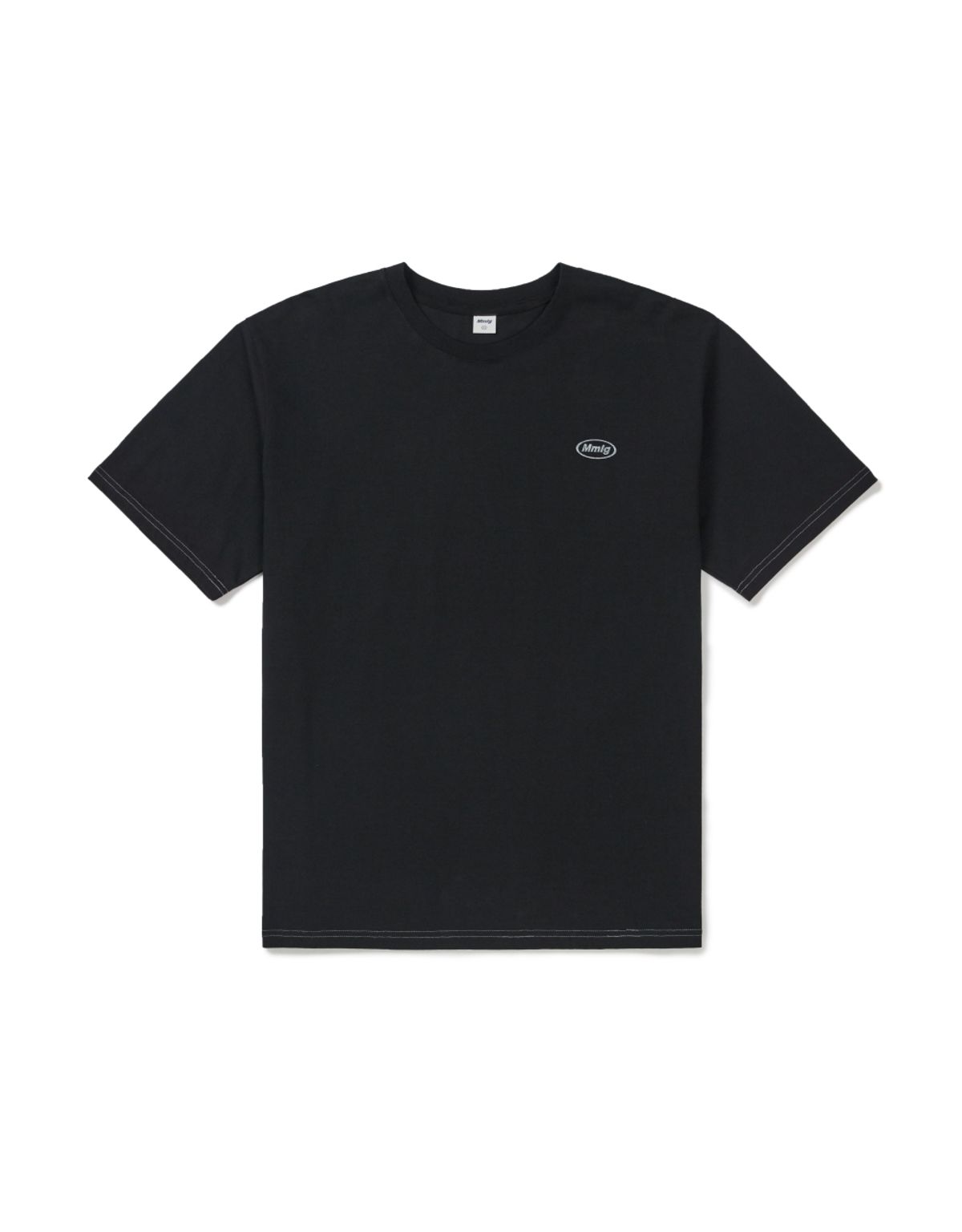 엠엠엘지(MMLG) CONTRAST STITCH HF-T (EVERY BLACK)