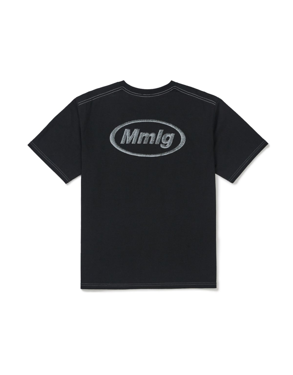 엠엠엘지(MMLG) CONTRAST STITCH HF-T (EVERY BLACK)