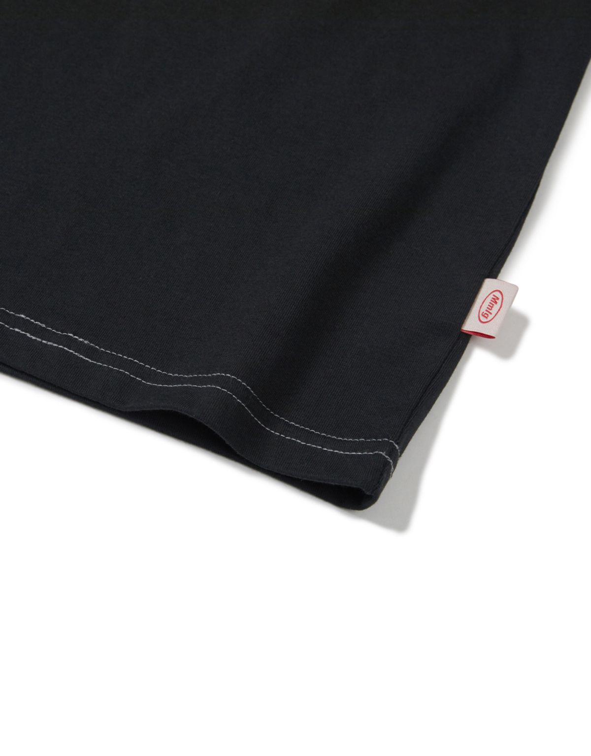 엠엠엘지(MMLG) CONTRAST STITCH HF-T (EVERY BLACK)