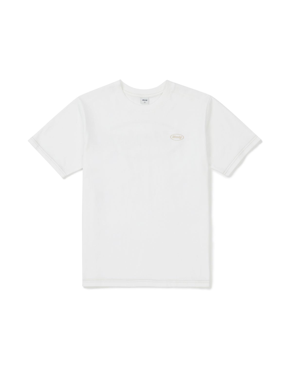 엠엠엘지(MMLG) CONTRAST STITCH HF-T (EVERY WHITE)