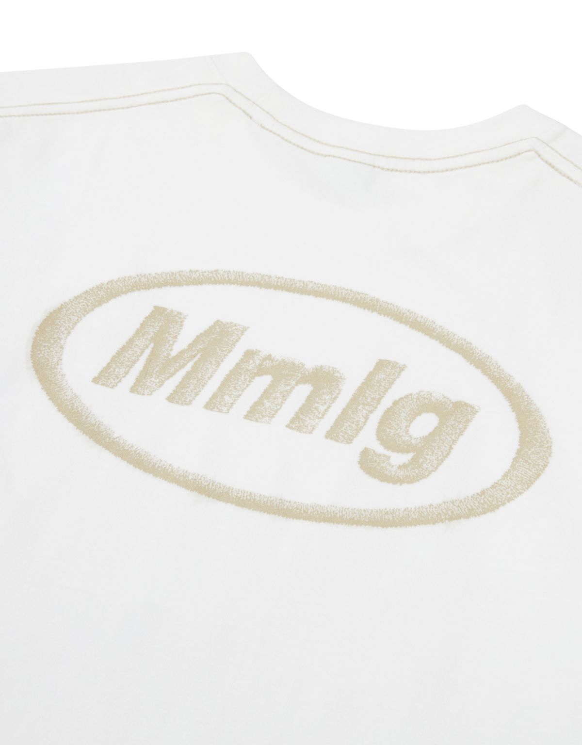 엠엠엘지(MMLG) CONTRAST STITCH HF-T (EVERY WHITE)