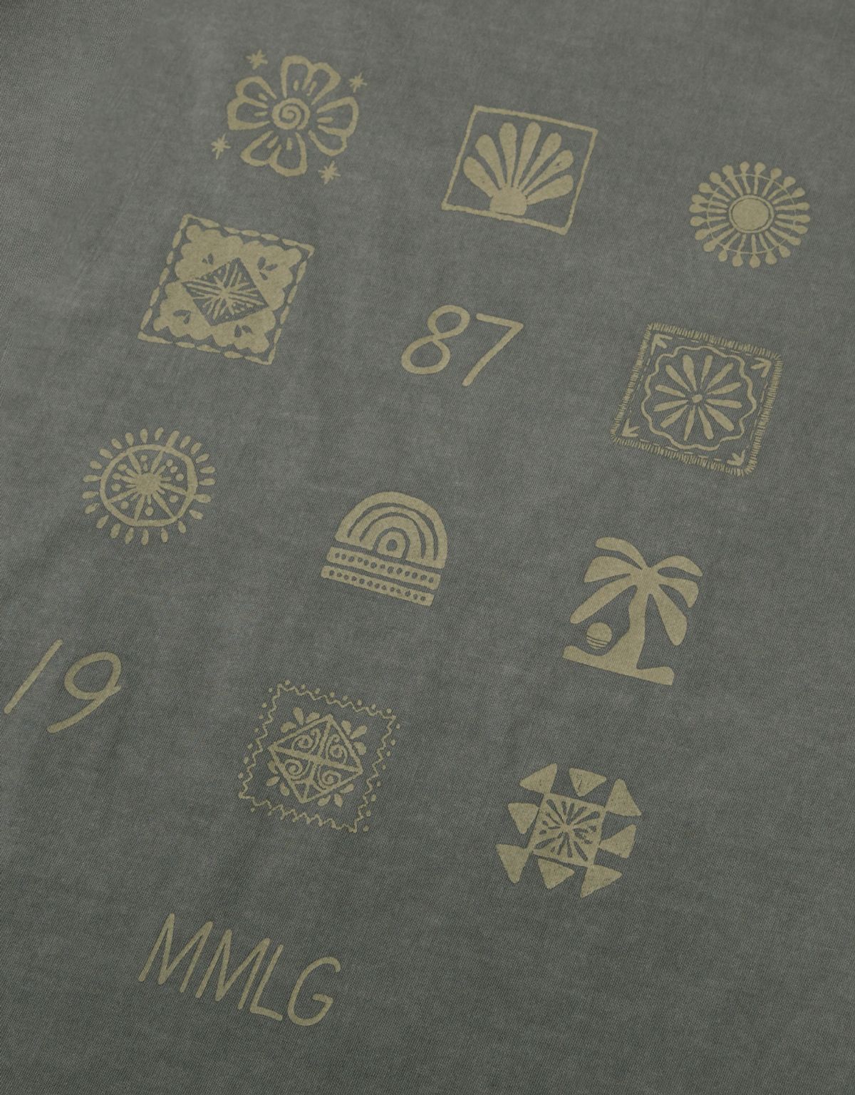 엠엠엘지(MMLG) DYED CLASSIC STAMP HF-T (CHARCOAL)