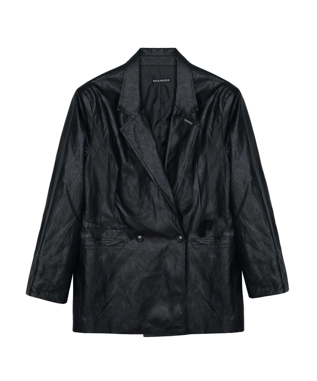 닉앤니콜(NICK&NICOLE) DOUBLE TAILORED JACKET_BLACK