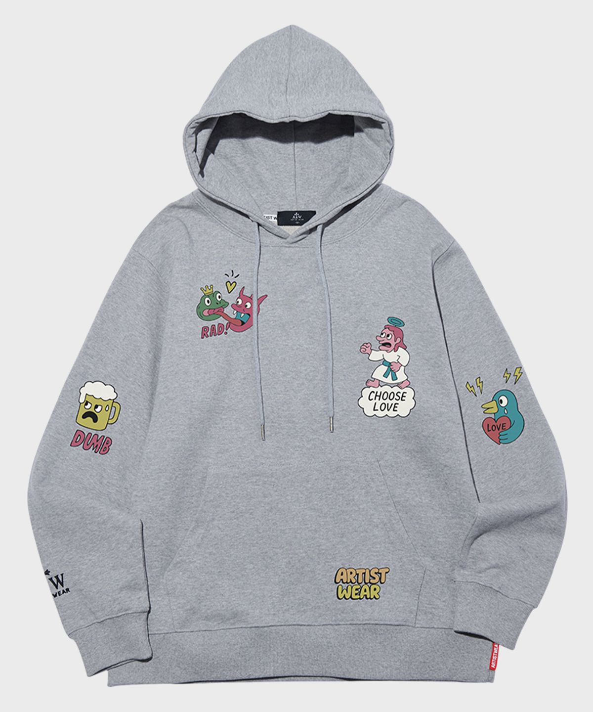 아티스트웨어(ARTISTWEAR) [ATW] 러브츄스 후드티 - 2COLOR