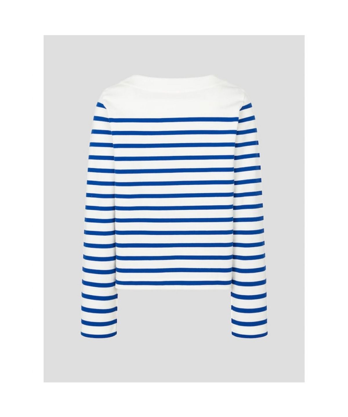 빈폴 레이디스(BEANPOLE LADIES) [B. my] 보더 스트라이프 보트넥 루즈핏 티셔츠 - 블루 (BF6241N02P)