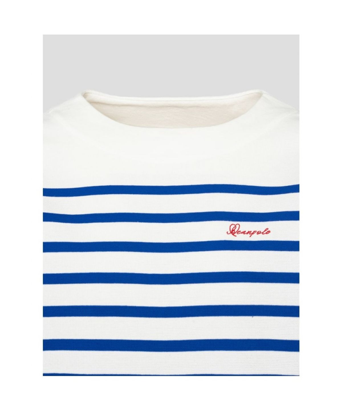 빈폴 레이디스(BEANPOLE LADIES) [B. my] 보더 스트라이프 보트넥 루즈핏 티셔츠 - 블루 (BF6241N02P)