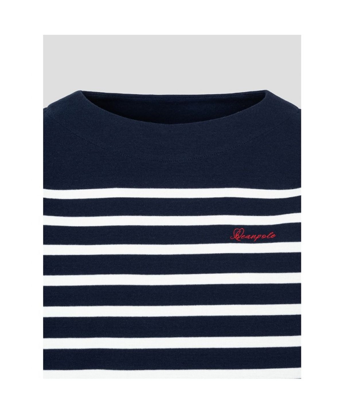 빈폴 레이디스(BEANPOLE LADIES) [B. my] 보더 스트라이프 보트넥 루즈핏 티셔츠 - 네이비 (BF6241N02R)